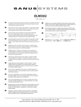 Sanus Systems ELM302 Uživatelský manuál