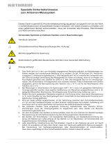 Kathrein MSK 125/MR Operativní instrukce