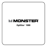 Monster Cable iSplitter 1000 Uživatelský manuál