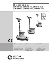 Nilfisk-Advance America SDM 43-180 Uživatelský manuál