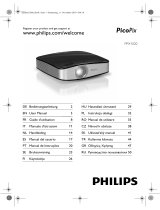 Philips PICOPIX PPX1020 Uživatelský manuál