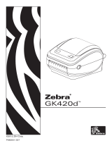 Zebra GK420d Uživatelský manuál