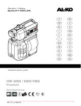 AL-KO HW 6000 FMS Premium Uživatelský manuál