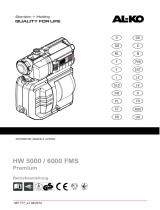 AL-KO Hauswasserwerk "HW 5000 FMS" Uživatelský manuál