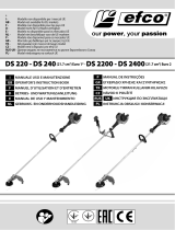 Efco DS 2400 S Návod k obsluze