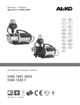 AL-KO HWA 1300 F , 5000 L/h, Uživatelský manuál