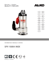 AL-KO Sump Pump SPV 15004 Inox Uživatelský manuál