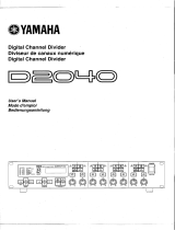 Yamaha D2040 Návod k obsluze