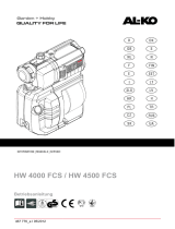AL-KO Hauswasserwerk "HW 4000 FCS Comfort" Uživatelský manuál