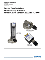Brooks FC8744 / FC8800 / FC8900 Operativní instrukce