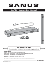 Sanus CAPT01 instalační příručka