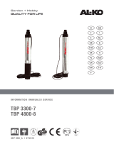 AL-KO TBP 3300/7, 3300 L / h Uživatelský manuál