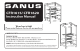 Sanus CFR1615 instalační příručka