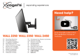 Vogel's WALL2450B instalační příručka