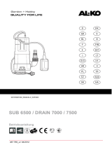 AL-KO Submersible Pump Drain 7000 Classic Uživatelský manuál