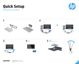 HP Pavilion 22cw 21.5-inch IPS LED Backlit Monitor Uživatelský manuál