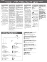 Yamaha L-70 Assembly Instructions