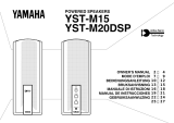 Yamaha YST-M15 Uživatelský manuál