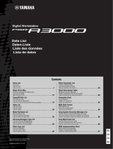 Yamaha PSR-A3000 list