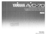 Yamaha AVC-70 Návod k obsluze