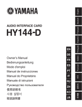 Yamaha HY144 Návod k obsluze