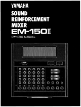 Yamaha EM-150II Návod k obsluze