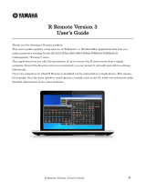 Yamaha V3 Uživatelská příručka