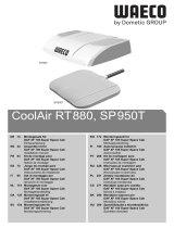 Dometic RT880, SP950T (Assembly kit for DAF XF 105 Super Space Cab) instalační příručka