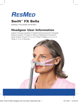 ResMed Swift FX Bella Headgear / Nasal Pillows System Uživatelský manuál