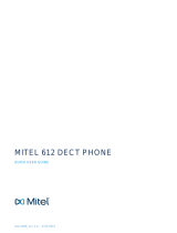 Mitel 612 Uživatelská příručka