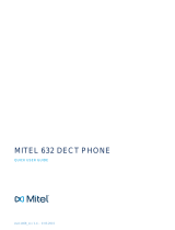 Mitel Deutschland GmbH 632 Uživatelský manuál
