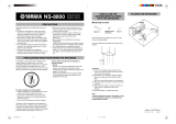 Yamaha NS-8800 Návod k obsluze