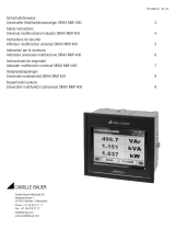 Gossen MetraWatt SIRAX MM1400 Operativní instrukce