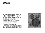 Yamaha KS531 Návod k obsluze