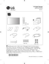 LG 49VL5D-B Stručný návod k obsluze