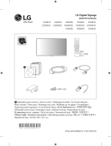 LG 55SM5KD-B Stručný návod k obsluze