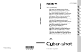 Sony cybershot dsc s2100 Uživatelský manuál