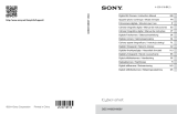 Sony DSC-HX60VDSC HX60CYBERSHOT DSC-HX60VDSC HX60V Uživatelský manuál