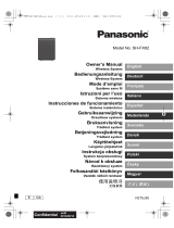 Panasonic SH-FX82E Návod k obsluze