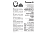 Panasonic RP-WF850 Operativní instrukce