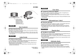 Panasonic SCRB5E Operativní instrukce