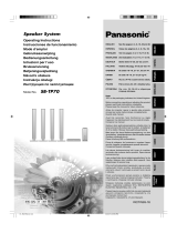 Panasonic SBTP70 Návod k obsluze