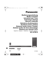 Panasonic SC-HTB15EG Návod k obsluze