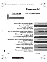 Panasonic DMPUB700 Operativní instrukce
