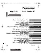 Panasonic DMPUB700EG Návod k obsluze