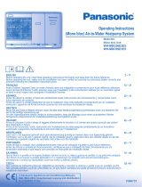 Panasonic WHMDC06E3E5 Návod k obsluze