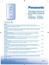 Panasonic WHSHF09D3E5 Návod k obsluze