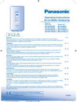 Panasonic WHUX12DE5 Návod k obsluze