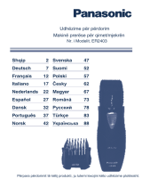 Panasonic ER2403 Operativní instrukce