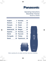 Panasonic ER2403 Operativní instrukce